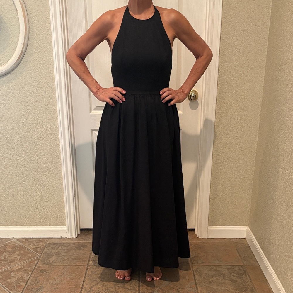 Reformation Black Maxi Dress